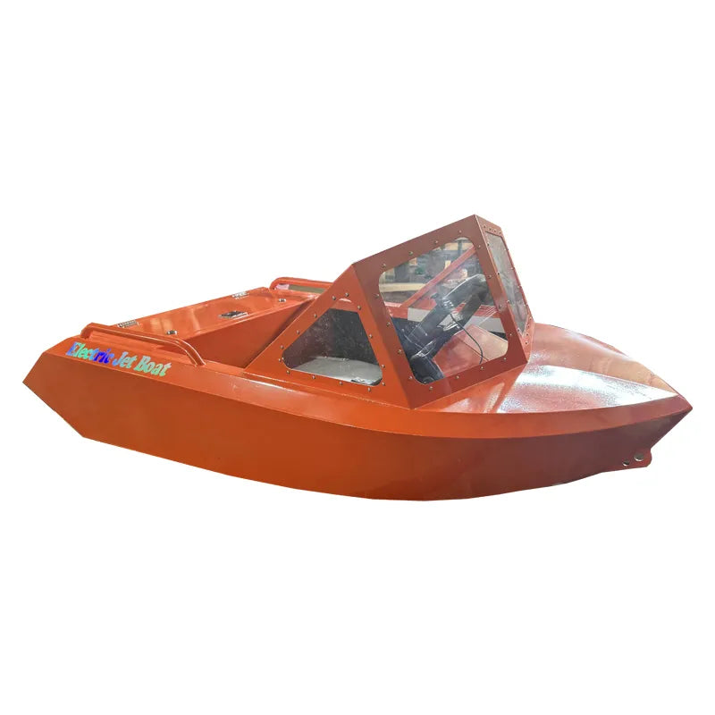 New Arrival Aluminum Powered Electric Jet Boat with Inboard Engine Speed Boat Mini Jet Boat